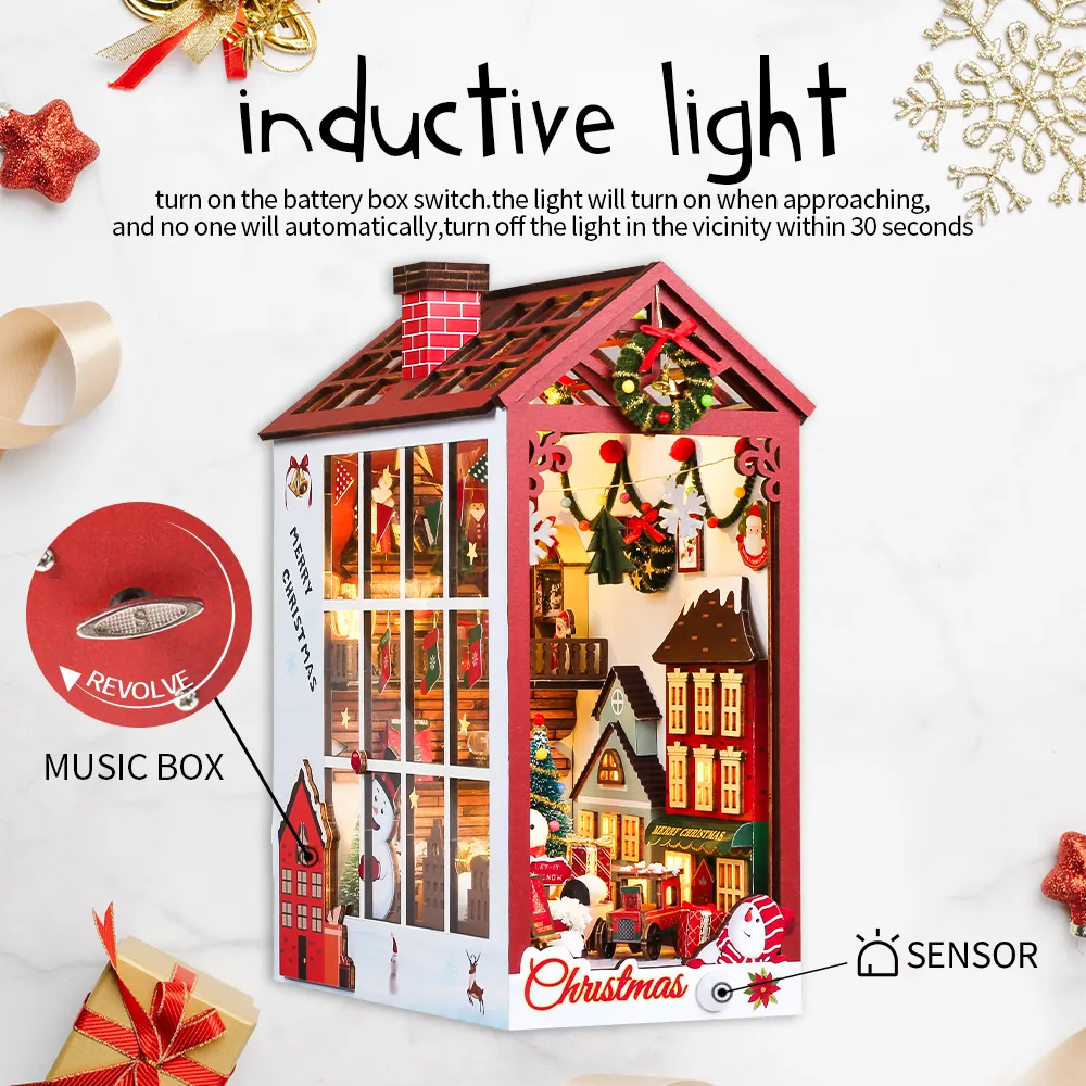 Christmas-Book-Nook-Doll-House-3D-Puzzle-With-Sensor-Light-Dust-Cover-Music-Box-Gift-Ideas