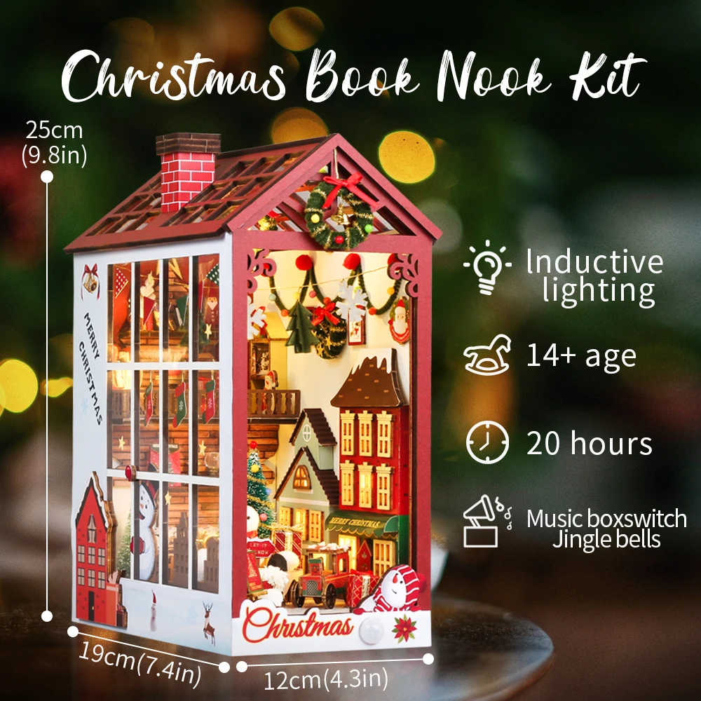 Christmas-Book-Nook-Doll-House-3D-Puzzle-With-Sensor-Light-Dust-Cover-Music-Box-Gift-Ideas