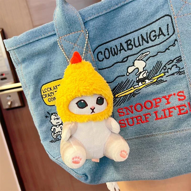 Cute-Shark-Cat-Fried-Shrimp-Cat-Plush-Doll-Pendant-Doll-Beautiful-Room-Car-Bag-Decoration-Pendant