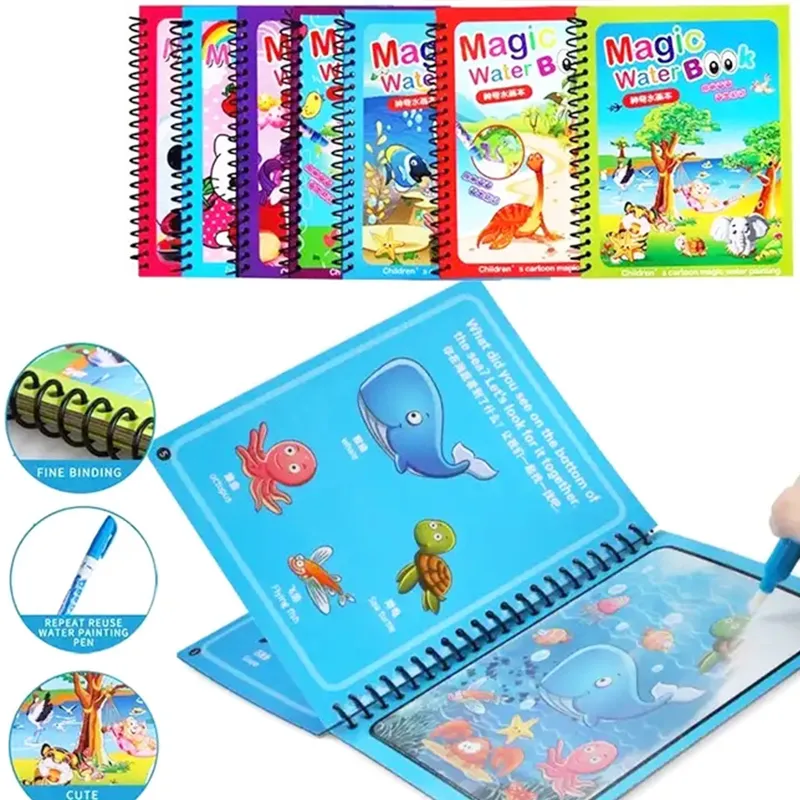 Kids-Montessori-Toys-Reusable-Coloring-Book-Magic-Water-Drawing-Book-Painting-Drawing-Toys-Sensory-Early-Education
