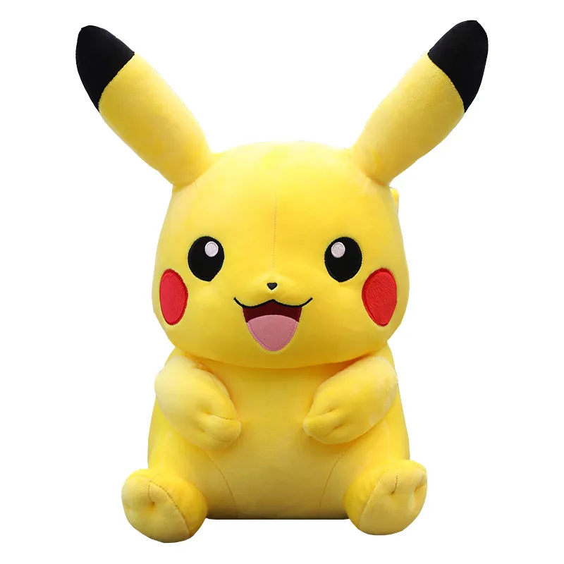 Pokemon-Pikachu-Plush-Toys-Eevee-Charmander-Squirtle-Charizard-Blastoise-Kawaii-Anime-Stuffed-Dolls-Decoration-for-Kids